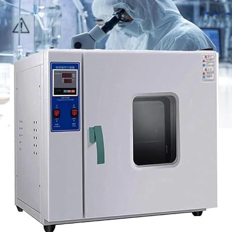 Electric Heating Constant Temperature Blast Drying Oven, Lab Silent Constant Temperature Stainless Steel Oven Intelligent Digital Display Drying Industrial Dryer,101-0B(00B)