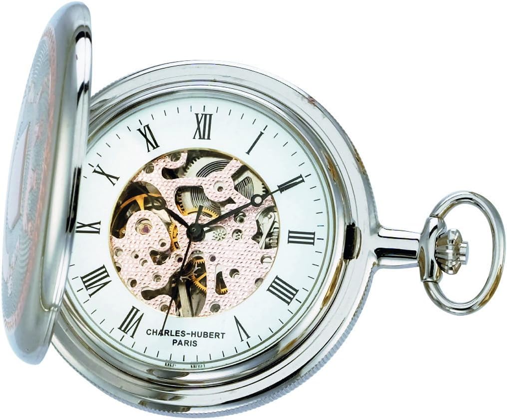 Charles Hubert, Paris 3822 Mens Pocket Watch, Pocket Watch, Mechanical Hand-wind