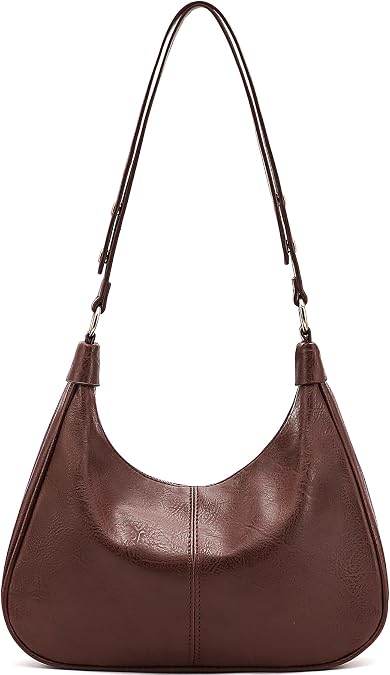 Hobo Bag for Women Crescent Shoulder Handbag CrossBody Purse