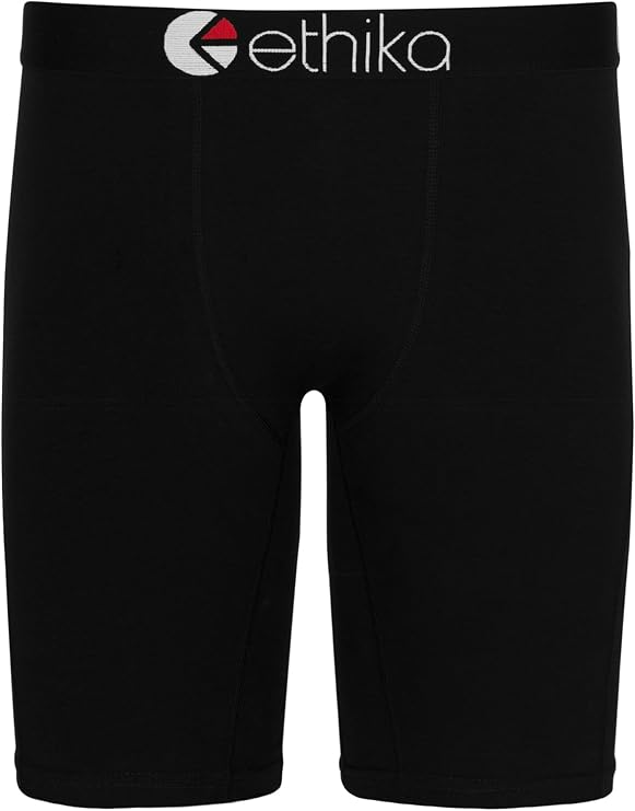 Ethika Men's Staple Boxer Brief, Black OG
