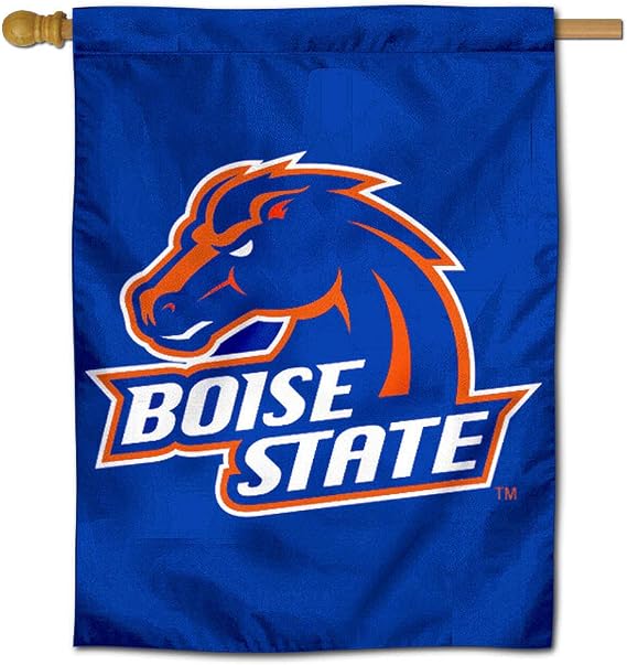 College Flags & Banners Co. Boise State BSU Broncos Banner House Flag