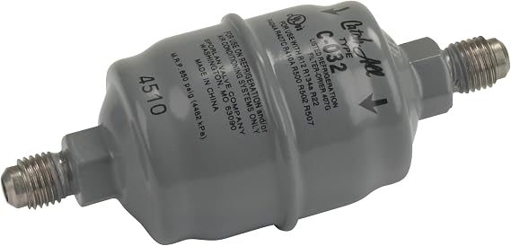 Robinair 100343 Filter-Drier, 1/4" MFL x 1/4 MFL for RG3, RG6