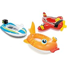 Intex Pool Cruiser - Aufblasbare Babysitz/Schwimmboot, Modell Sortiert