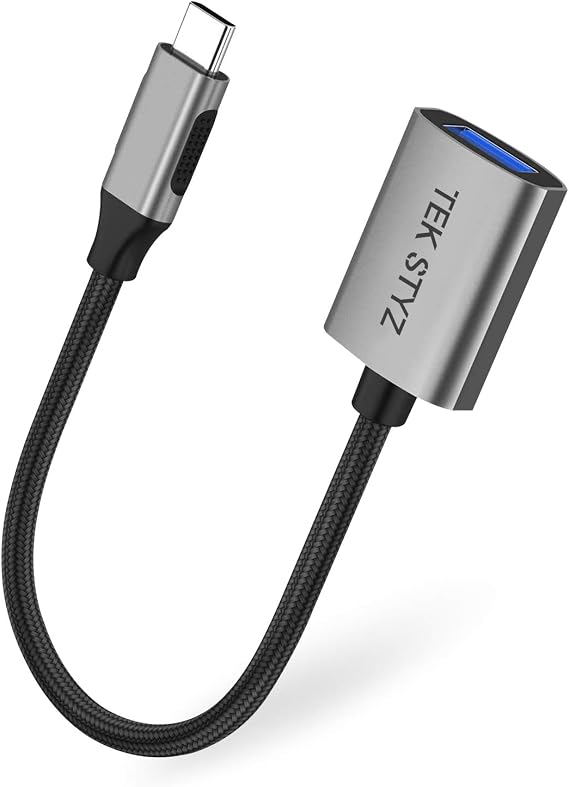 USB-C USB 3.0 Adapter Works for Jabra Elite 85h OTG Type-C/PD Male USB 3.0 Female Converter. (5Gbps)