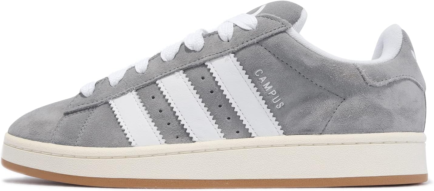 Adidas Campus 00s HQ8707, Men's Casual Shoes, Originals Campus 00s, 10.8 inches 27.5 cm, GREY THREE/FOOTWEAR WHITE/OFF WHITE, 27.5 cm
