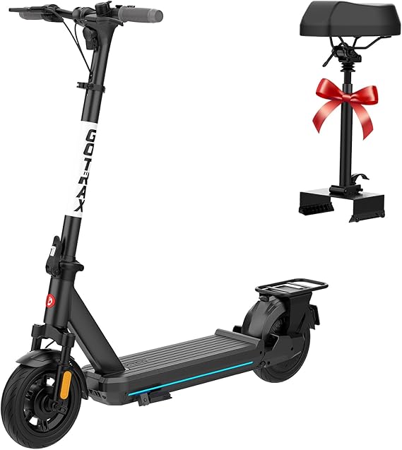 Gotrax Electric Scooter for Adults,10" Tire, Max 25/38Mile, 20Mph By 500W