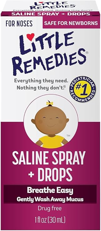 Little Remedies Little Noses Saline Spray/Drops