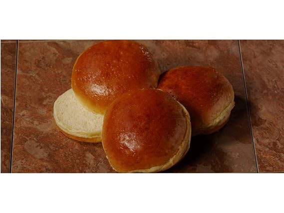 Gonnella Baking 4 inch Brioche Hamburger Bun -- 120 per case.