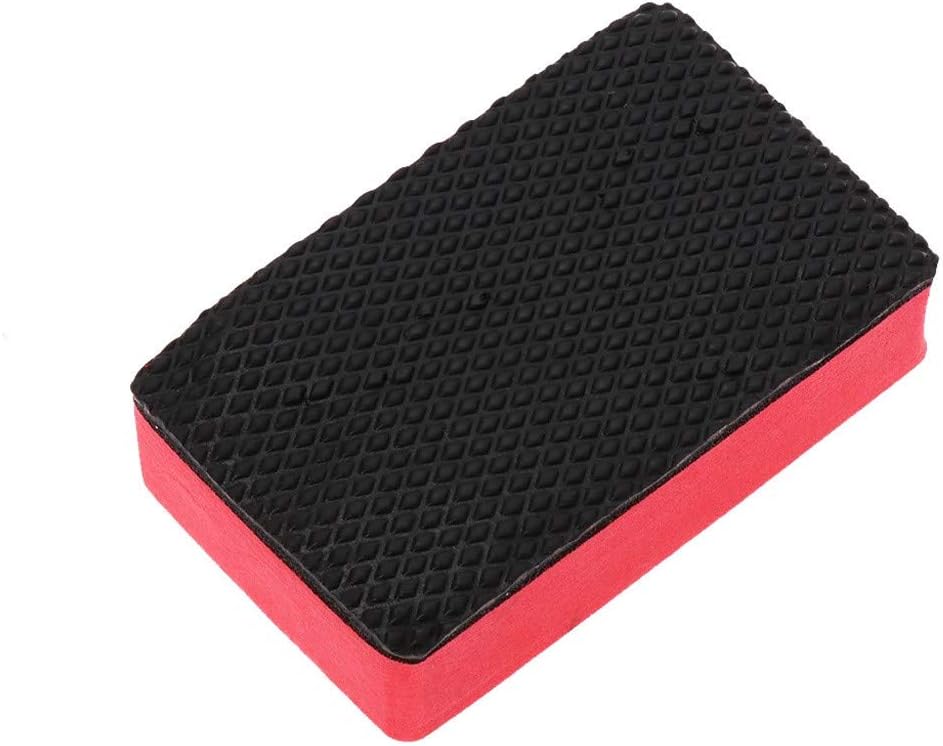 Pad Sponge Polish Eraser Cleaning Wax Tool Block Bar Clay Pad Magic Car Cleaning Supplies O Computer Cleaning Brush Red, One Size