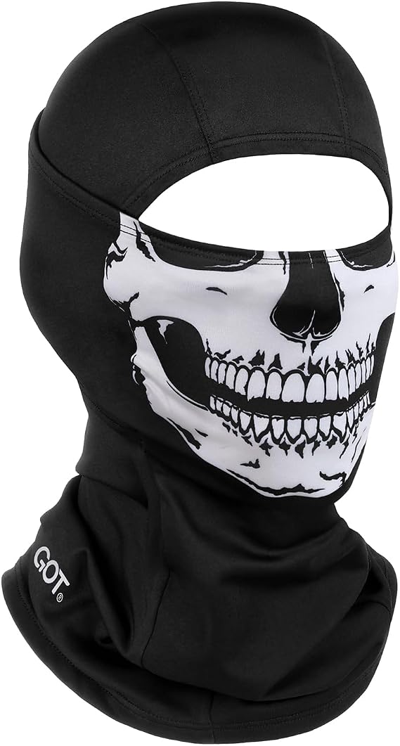 UPF 50+ Balaclava Ski Mask for Men Women - UV Face Mask Motorcycle Shiesty | Windproof, Breathable, Hinge Design, Full & Half Face Coverage, Fits Under Helmet, Snowboarding, Skiing