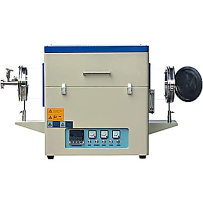 Across STF1200.100 1-Zone Split Tube Furnace with Kanthal Sweden Elements, 100 mm OD Tubes, 208-240V, 5060Hz, 1200C Maximum Working Temperature, 24 Width, 17 Length, 23 Height