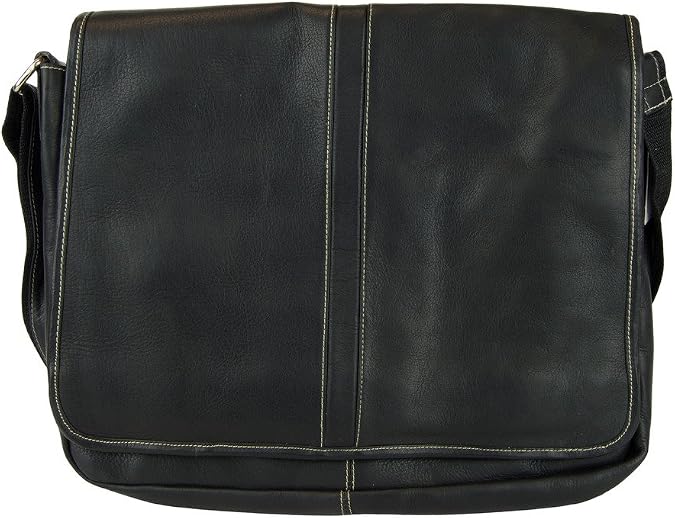 Latico Leathers Arcadia Laptop Messenger Travel Bag - Made From 100% Genuine Authentic Leather Handcrafted by Artisans