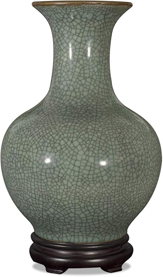 China Furniture Online Crackle Celadon Porcelain Chinese Song Dynasty Vase