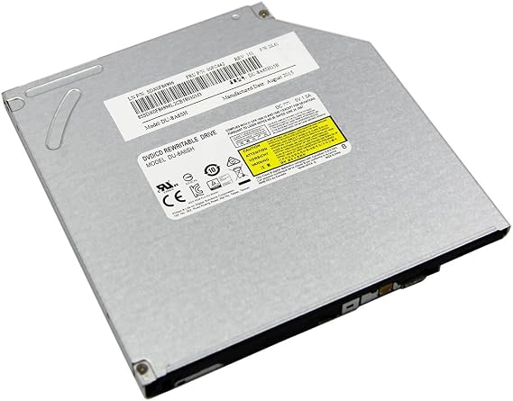 New for HP Dell Lenovo Laptop 9.5mm SATA Internal Tray-Loading Optical Drive PLDS DU8A6SH DU-8A6SH DU-8A6SH111B Super Multi 8X DVD RW DL DVDRAM Burner 24X CD-R Writer Replacement