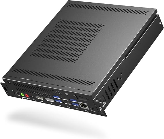 TIBURN Mini PC Windows 11 Pro, Intel I5-12450H Quad-Core Processor Mini Computers, Desktop Computers 4K UHD Board