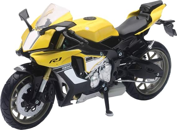 NewRay 1:12 Scale Yamaha YZF-R1 2016 Dirt Bike Model - 57803B