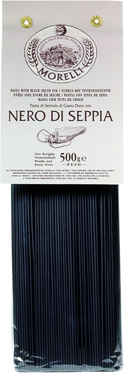 Morelli Spaghetti Nero Morelli-Siyah Mürekkepli 500G