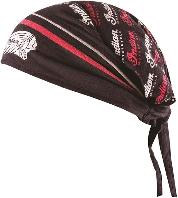 Indian Motorcycle Head Tie, Red/Black - 2869643,Black