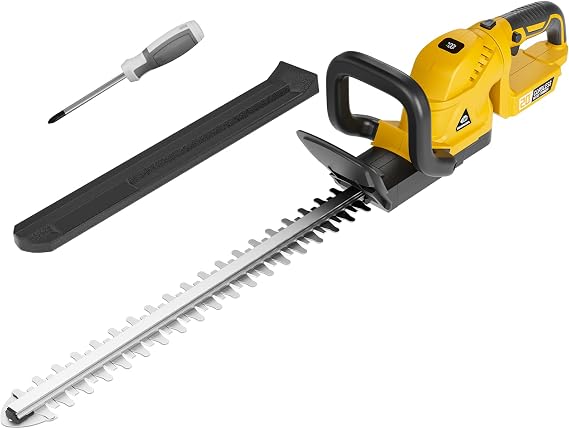 Brushless Hedge Trimmer Cordless for Dewalt-20V Battery, Battery Display