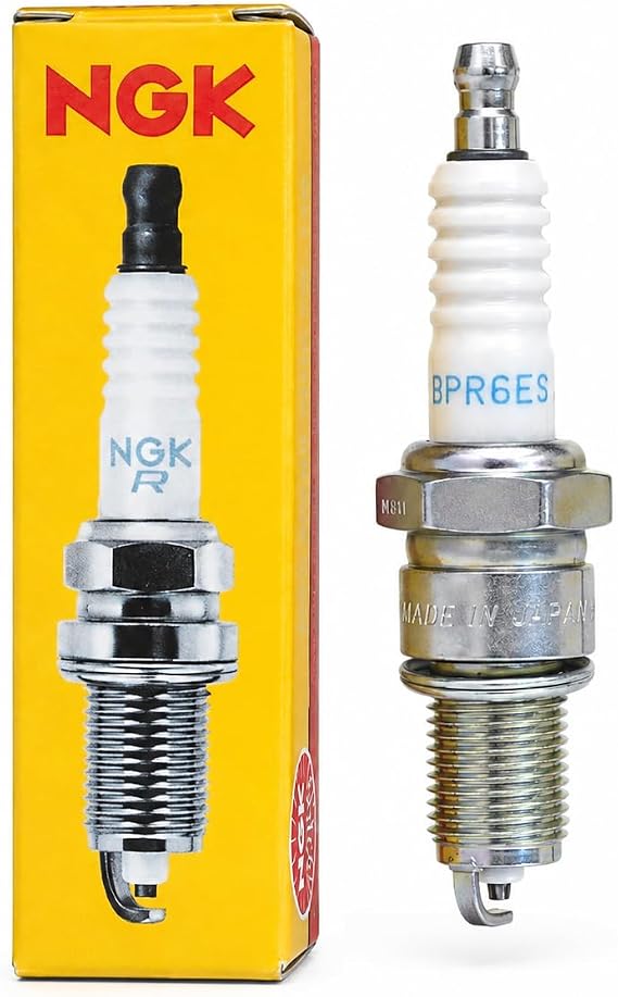 BPR6ES NGK Spark Plug for Honda Engines & Other Small Engines (One Spark Plug)