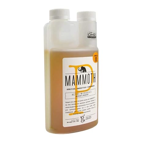 Mammoth P Microbial Fertilizer Enhancer for Soil, Coco and Hydroponics, 500 mL