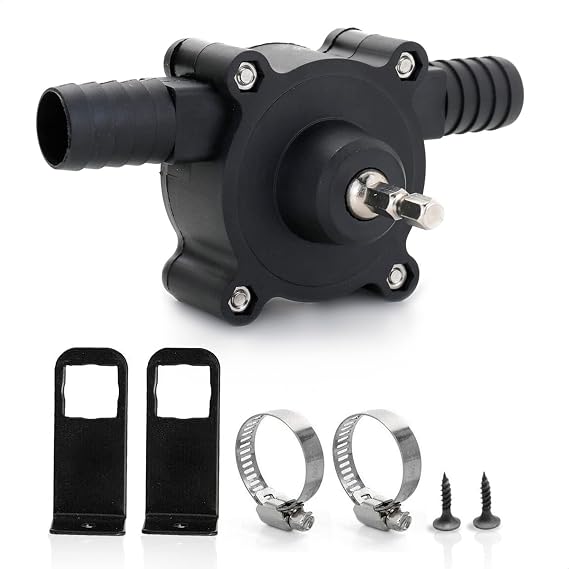 Portable Electric Drill Pump for Water, Self-Priming, for Draining