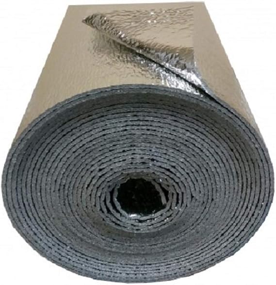 4 PACK Wholesale Lot: Reflective Foam Core Insulation Kit: 4 Rolls (Size 16"x25')