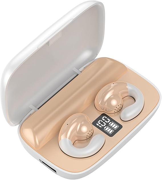 2024 Version True Wireless Bluetooth Earbuds with Charging Case Compatible with Apple & Android, Dual Connect, Built-in Microphone, Stereo Sound in-Ear Bluetooth Headphones Headset - Model 20