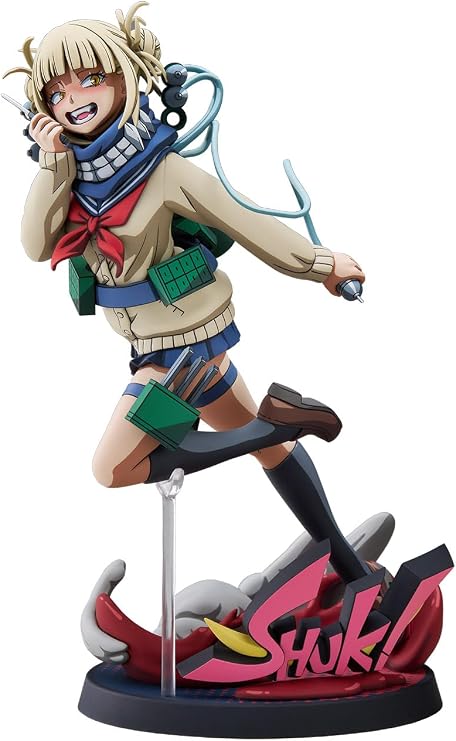 Bellfine My Hero Academia Toga Himiko Two-Dimensional Ver. 1/8 Scale PVC Pre-Painted Finished Figure BF198