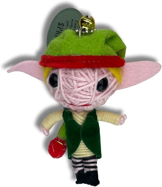 Watchover Voodoo 3-Inch Sprite Keychain - Handcrafted Gift to Bring Good Luck and Positivity Everywhere You Go