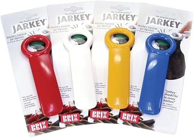Harold Import Company Brix Original Easy JarKey Opener Colors May Vary 4 Pack