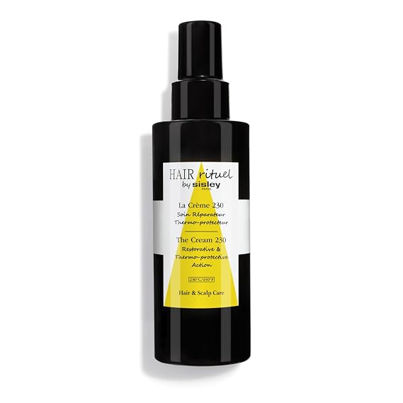 Hair Rituel by Sisley Paris The Cream 230 - Heat-Activated, No-Rinse Formula - Detangles & Protects from Heat-Styling Tools Up to 450 Degrees - Smoothing, Styling Leave-In Conditioner - 150 mL