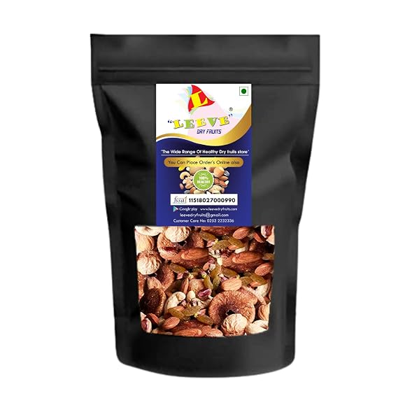 Leeve Mixed Whole Dry Fruits and Nuts, 800g