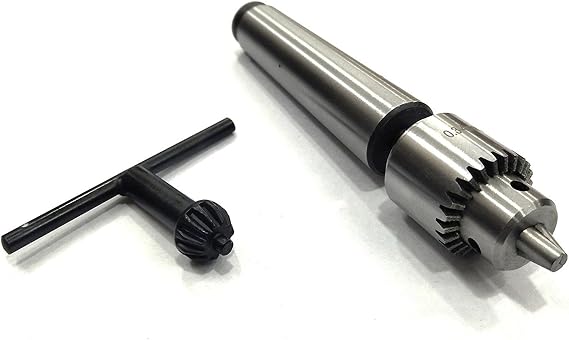 MT2 Shank Arbor (M10 x1.5 Drawbar) &JT0 Drill Chuck arbor Capacity 0.3-4mm-For Mill,Lathe