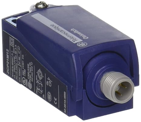 Telemecanique Sensors ZCP21M12 Plastic Limit Switch Body With M12 Connector For Zce Series Actuator Head, 2-Pole Nc + No Snap Action Contacts