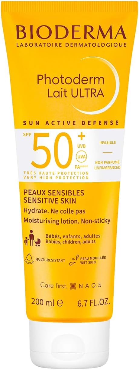 Bioderma Photoderm Lait Ultra SPF50 Body Sunscreen for Sensitive Skin 200ml