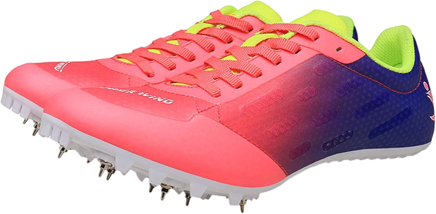 Athletics Men's Running Spikes,Sprint Track And Field Shoes,running Spikes Shoes 7 Nails Unisex Athletics Shoes Non-Slip Youth Spikes Shoes For Youth,Boys And Girls