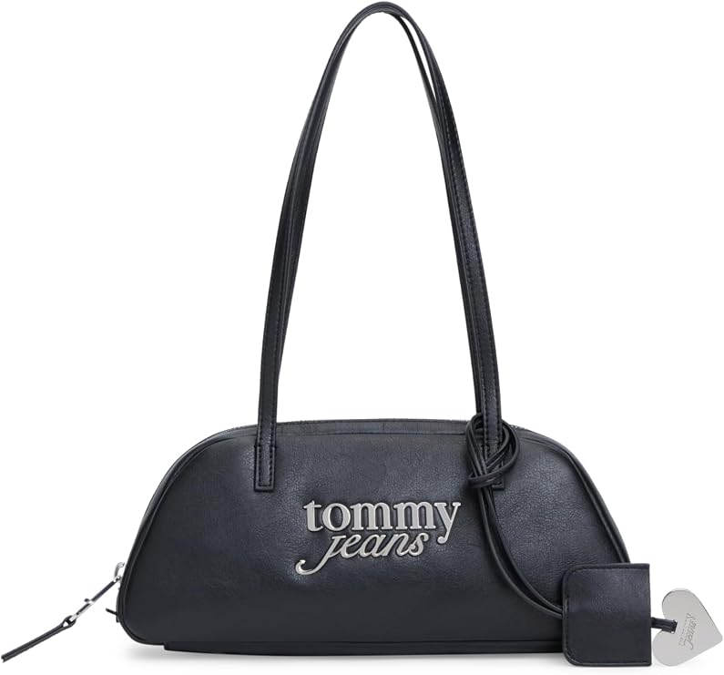 Tommy Hilfiger TJW BOLD SHOULDER BAG Kadın Omuz Çantası Black OS