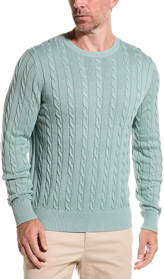 Brooks Brothers Men's Supima Cotton Half-Zip Sweater
