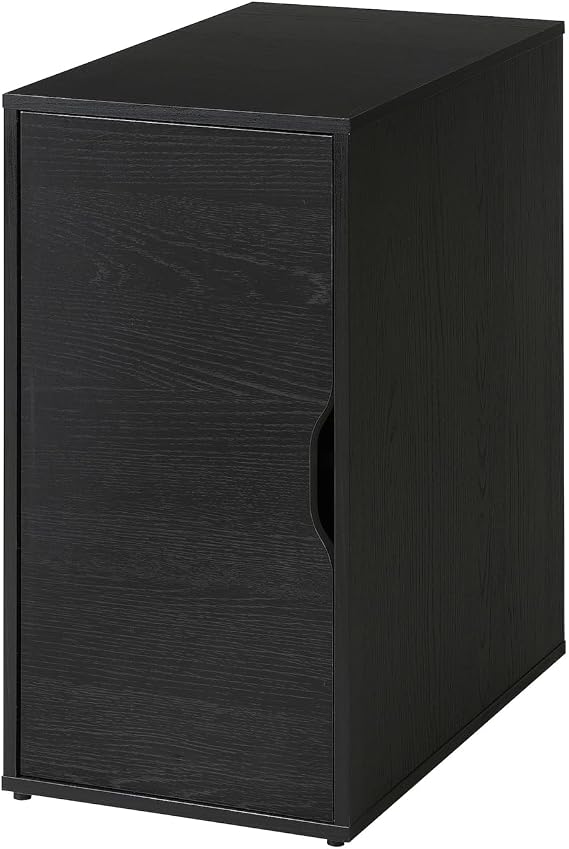 ALEX Storage Unit - Black/Brown 36x70 cm 505.637.66