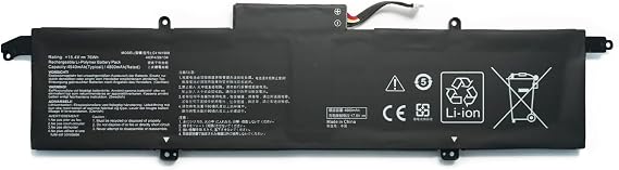 C41N1908 0B200-03610000 0B200-03610100 C41Pq05 Laptop Battery Compatible with Asus Zephyrus G14 GA401IV ROG Zephyrus G14 GA401 GA401IH GA401IH-BM007 GA401II GA401IU Series(15.4V 76Wh