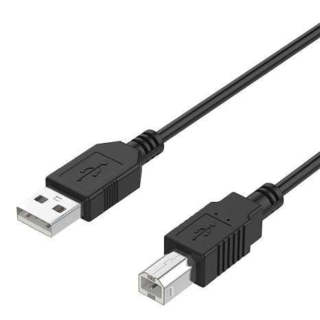 6ft USB MIDI Cable PC Laptop Data Sync Cord for DJ-Tech VTT-101 DJM-101 CDJ-101 MIX-101 mySCRATCH mySCRATCHPACK My Scratch DJTech Mini USB Pro Midi Controller