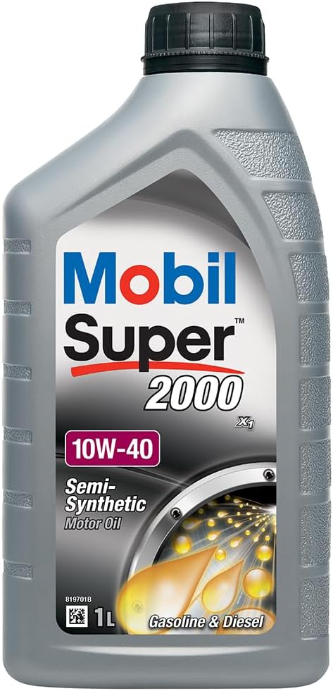 Mobil Super 2000 X1 10W40 Motor Yağı, 1 L