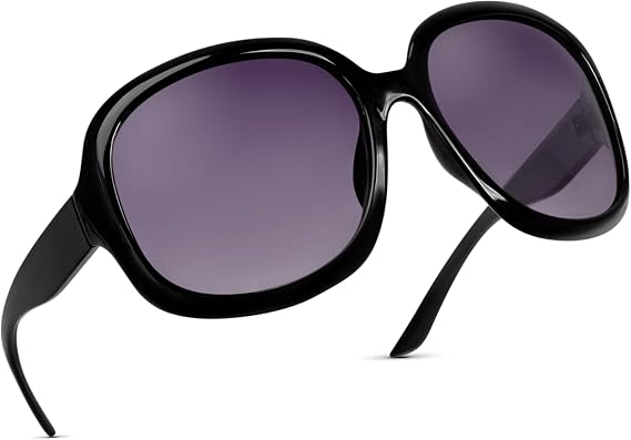 miyya Bug Eye Oversized Polarized Sunglasses Womens, Trendy Retro Sun Glasses for Women 2025, Oversized UV Protection Shades