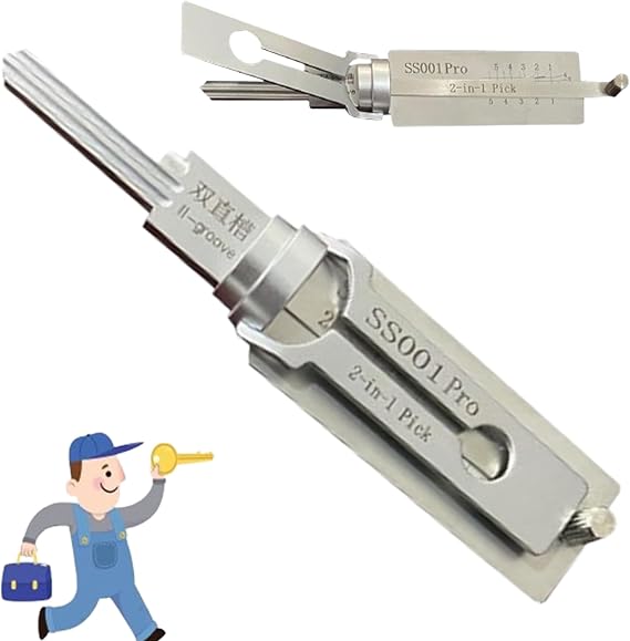 Lock keeper master key for the household key decoder master key decoder key imitation key decoder made of stainless steel master key copy
