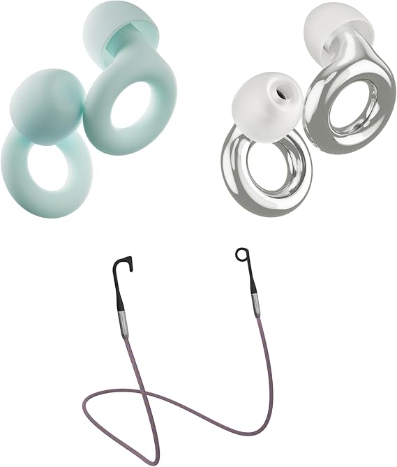 Loop Earplugs Day & Night Bundle (2-Pack) Quiet 2 + Experience 2 + Link | Reusable Ear Plugs for Sleep, Focus, Noise Sensitivity, Music, Events & More | 24 dB/18 dB Noise Reduction