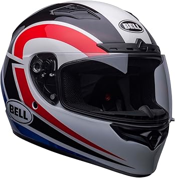 Bell Powersports Qualifier DLX MIPS Blitz Gloss White/Blue Camo Large