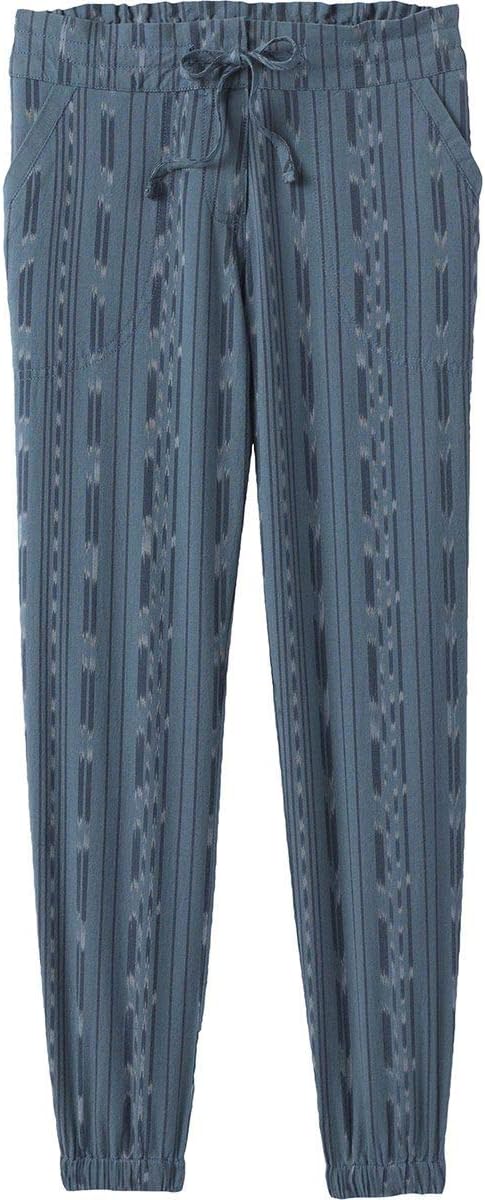 prAna Women's Standard Arlie Jogger, Nickel Jacquard, Small