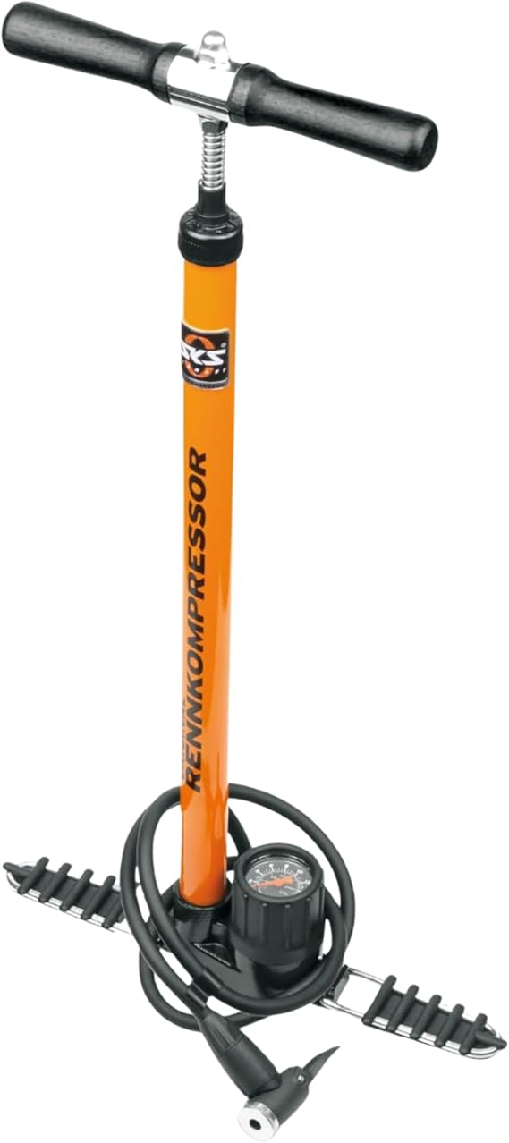 SKS RENNKOMPRESSOR Fahrrad-Standpumpe/Luftpumpe // for alle Ventil-Systeme