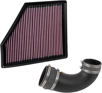 K&N Cold Air Intake System: High-Flow Air Filter, Increase Performance & Acceleration: Compatible with 2016-2020 CHEVROLET: Camaro SS, 57-3092